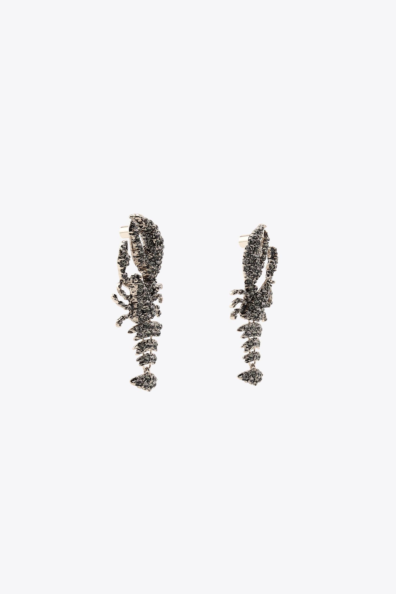 SPARKLY LOBSTER EARRINGS Product Image