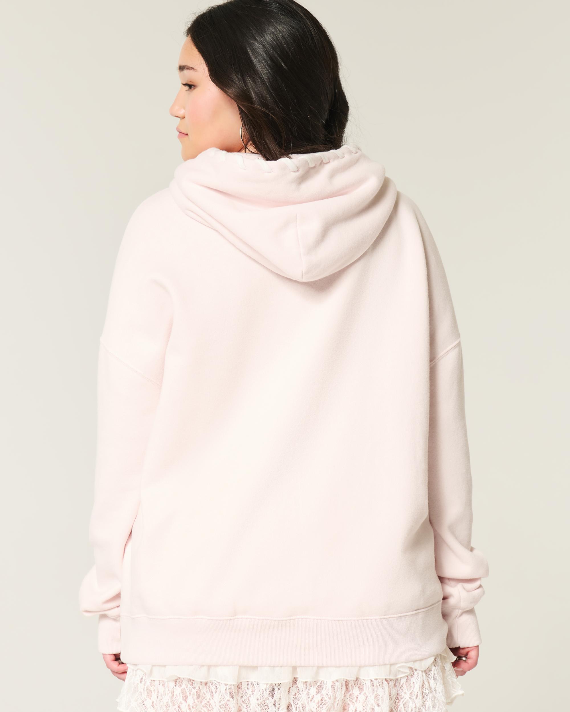 Oversized Hoodie with Hood Detail Product Image