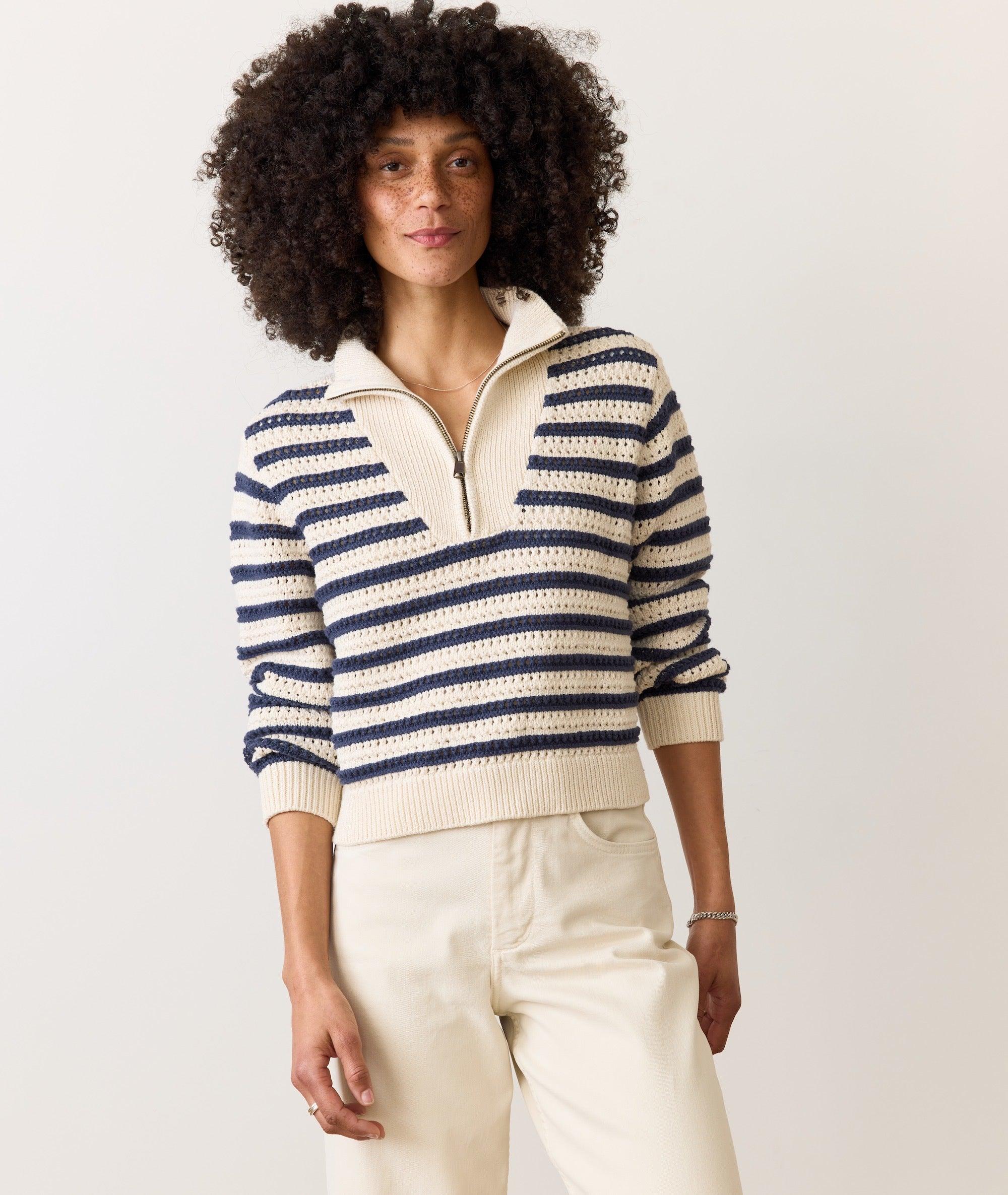 Montecito Quarter Zip Sweater Product Image