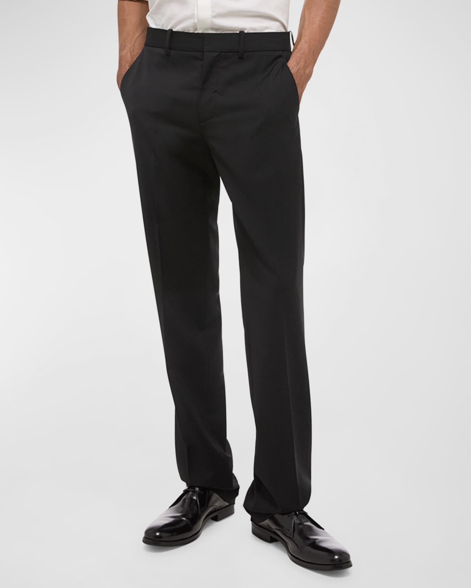 Men's Straight-Leg Crepe Suit Pants Product Image