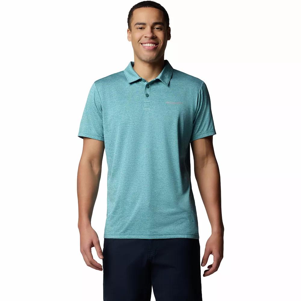 Men's Columbia Hiking Polo, Size: Medium, River Blue Product Image