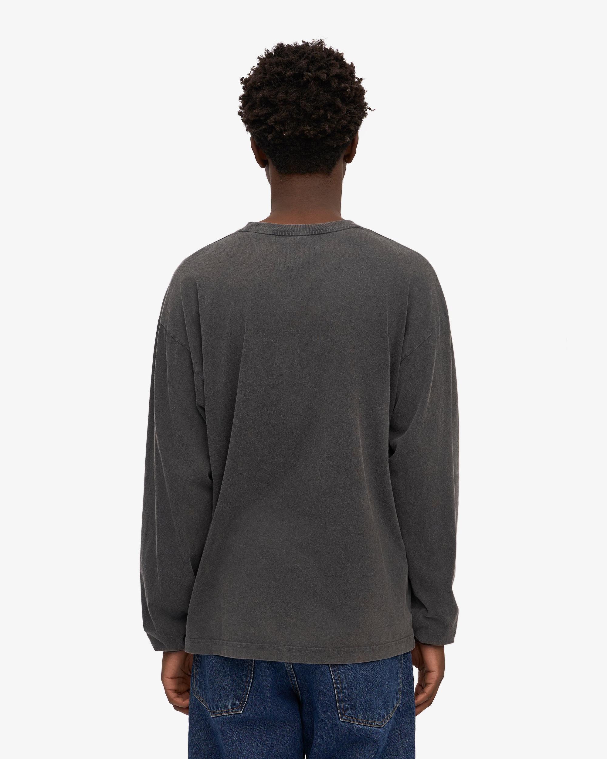 Oversized Organic LS T-Shirt - Midnight Forest Product Image