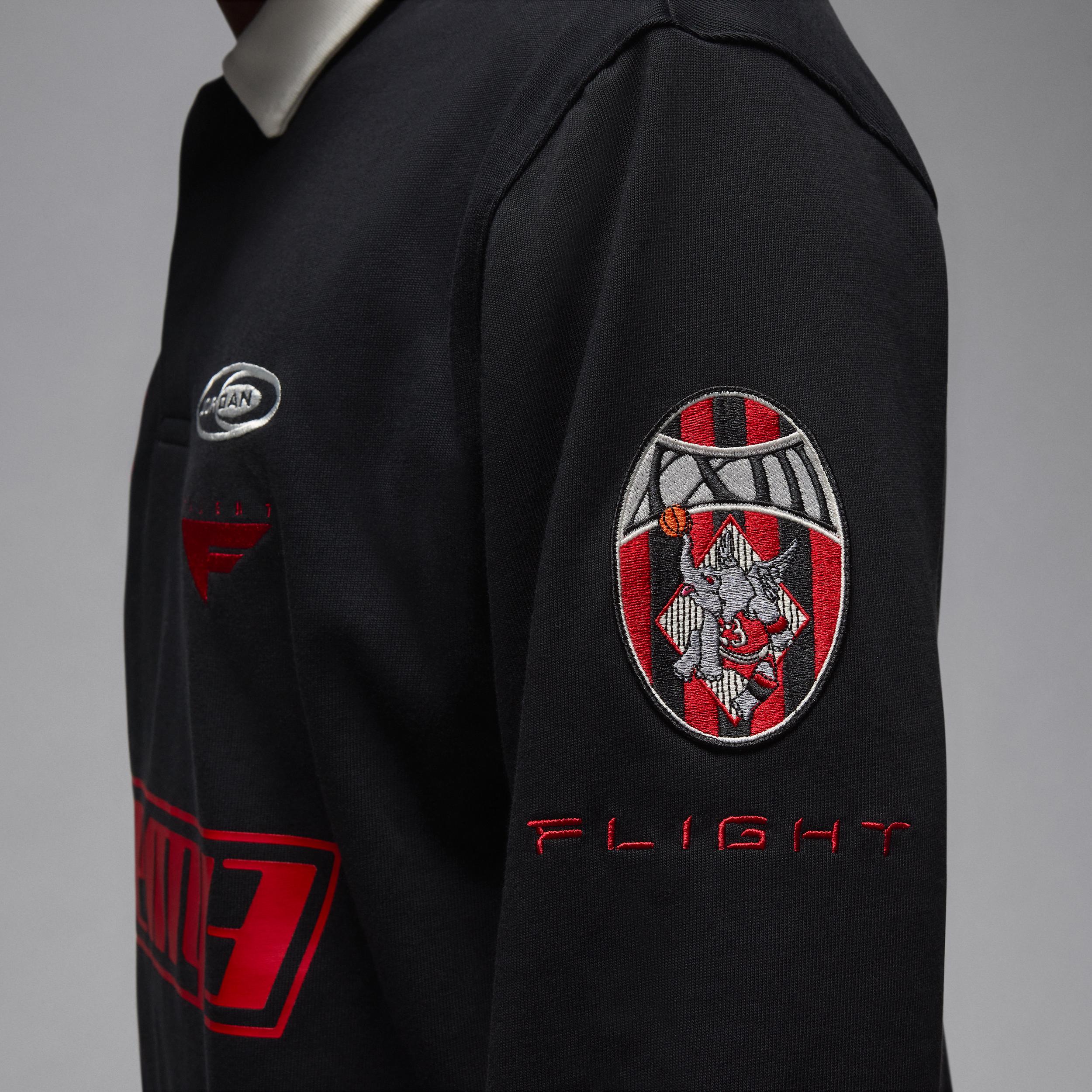 Men's Jordan Essentials Long-Sleeve Rugby Top Product Image