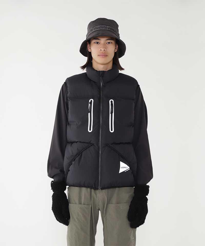 Gramicci x and wander Down Vest Male Product Image