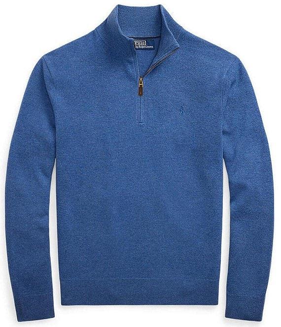 Polo Ralph Lauren Wool Quarter-Zip Sweater Product Image