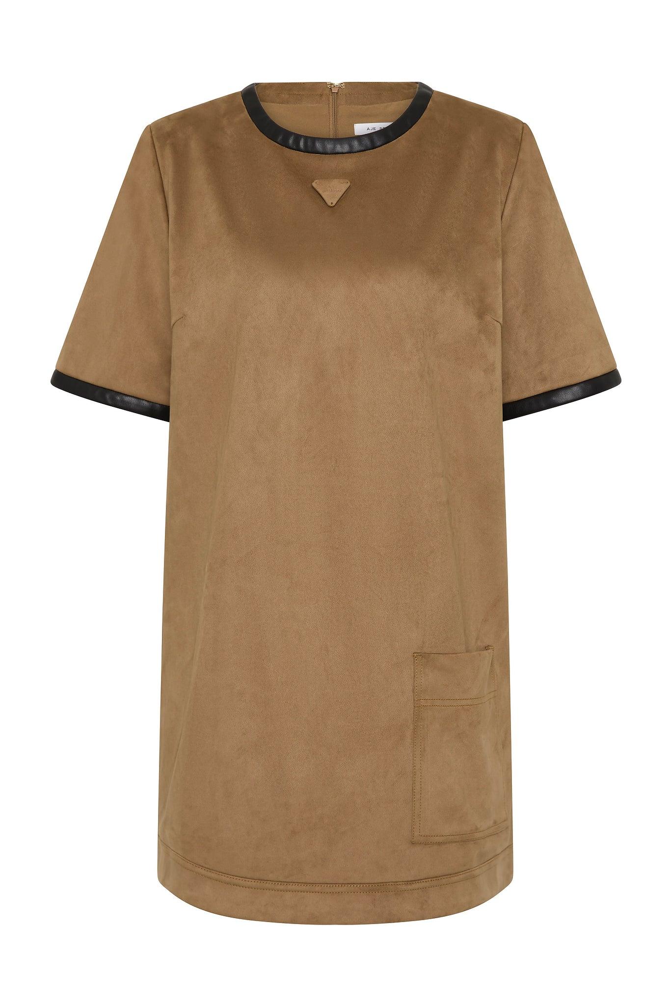 Calyx Vegan Suede Dress Product Image