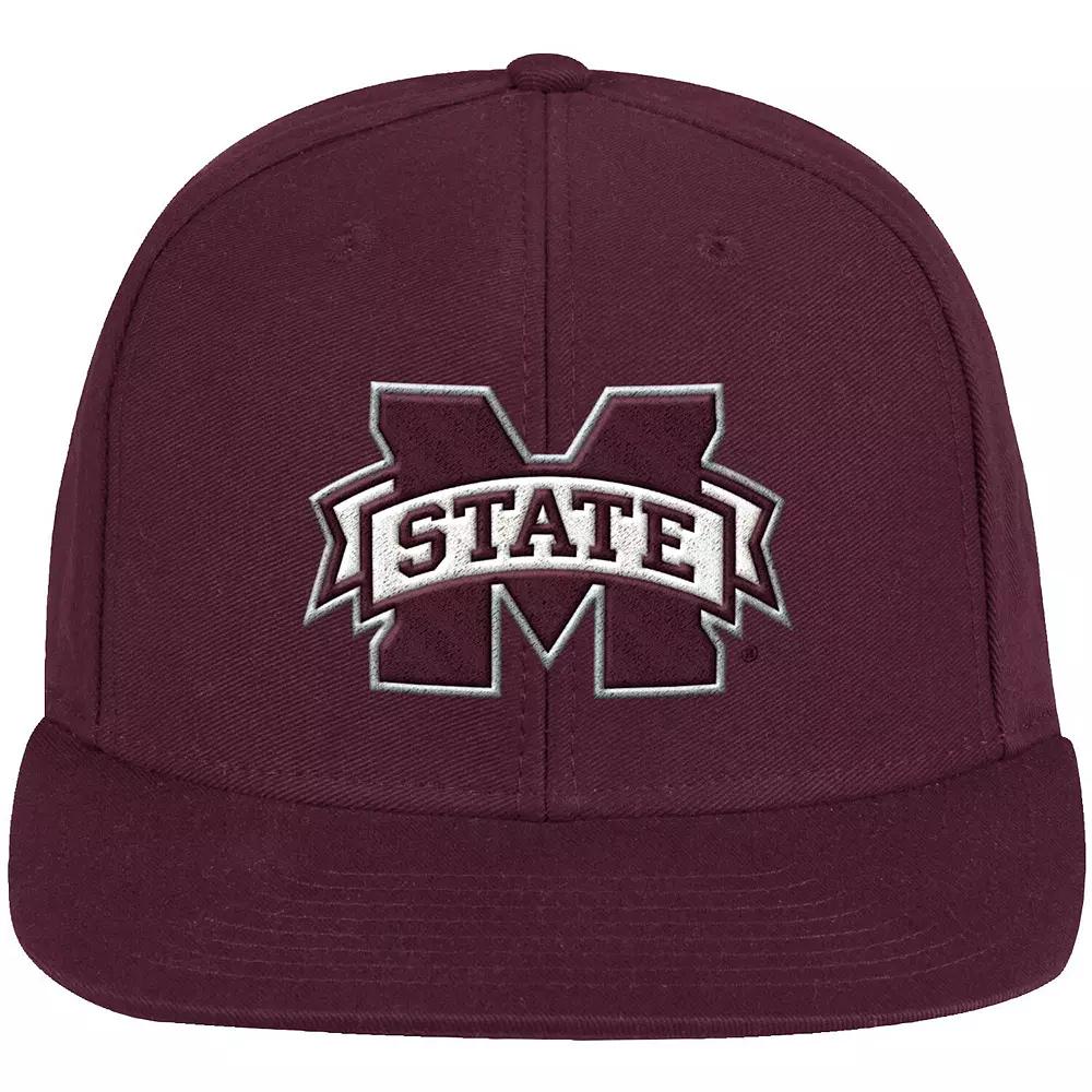 Men's adidas Maroon Mississippi State Bulldogs Sideline Snapback Hat, Mst Red Product Image