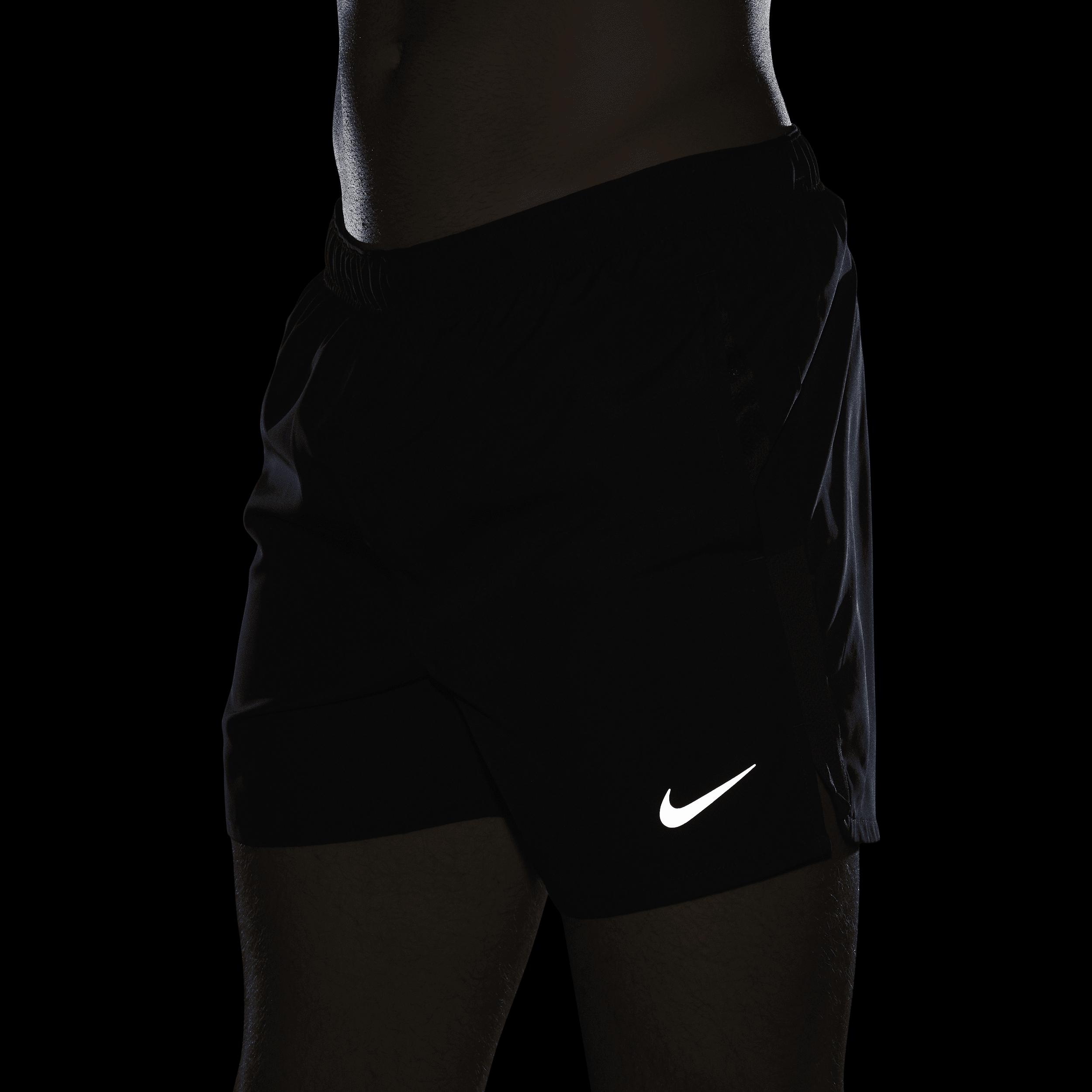 Nike Mens Challenger Dri-FIT 5 Brief-Lined Running Shorts | DV9363-010 Product Image