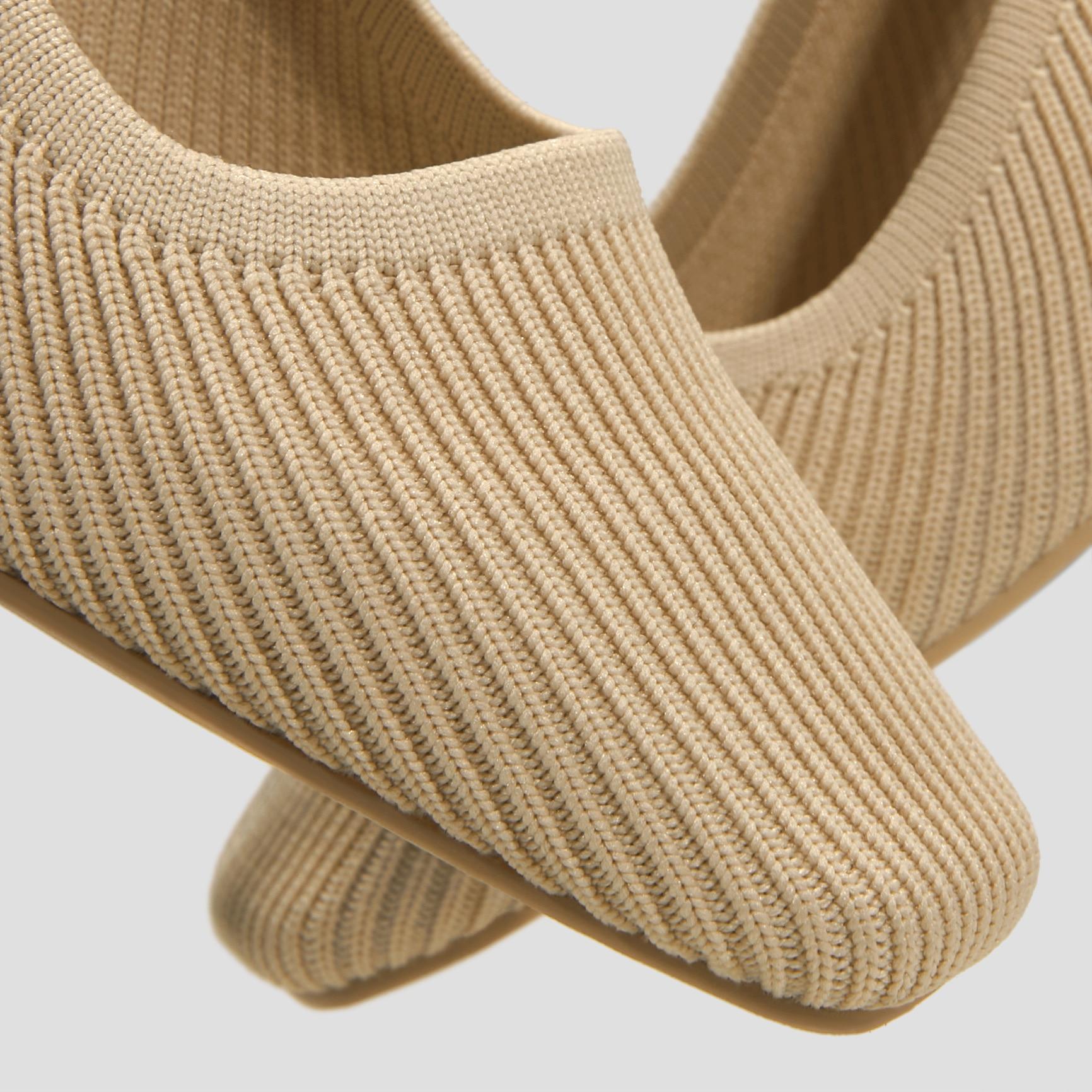 Square-Toe Chunky Heels (Melody) Product Image