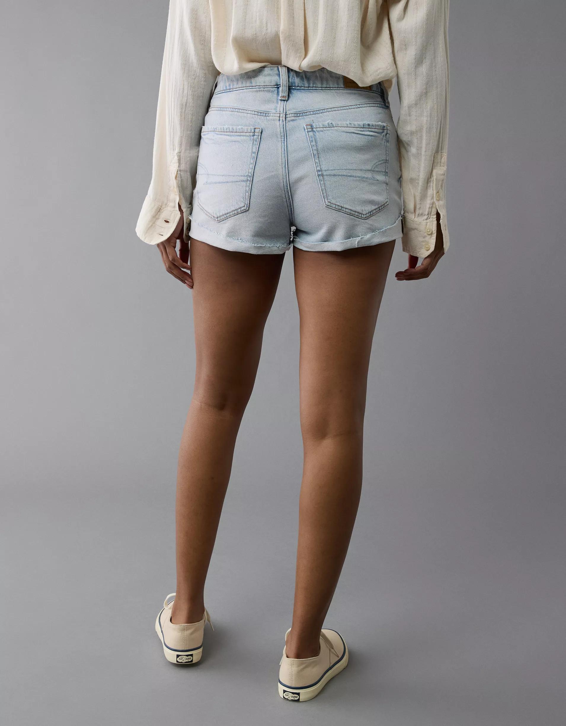AE Stretch Denim Perfect Shortie Product Image