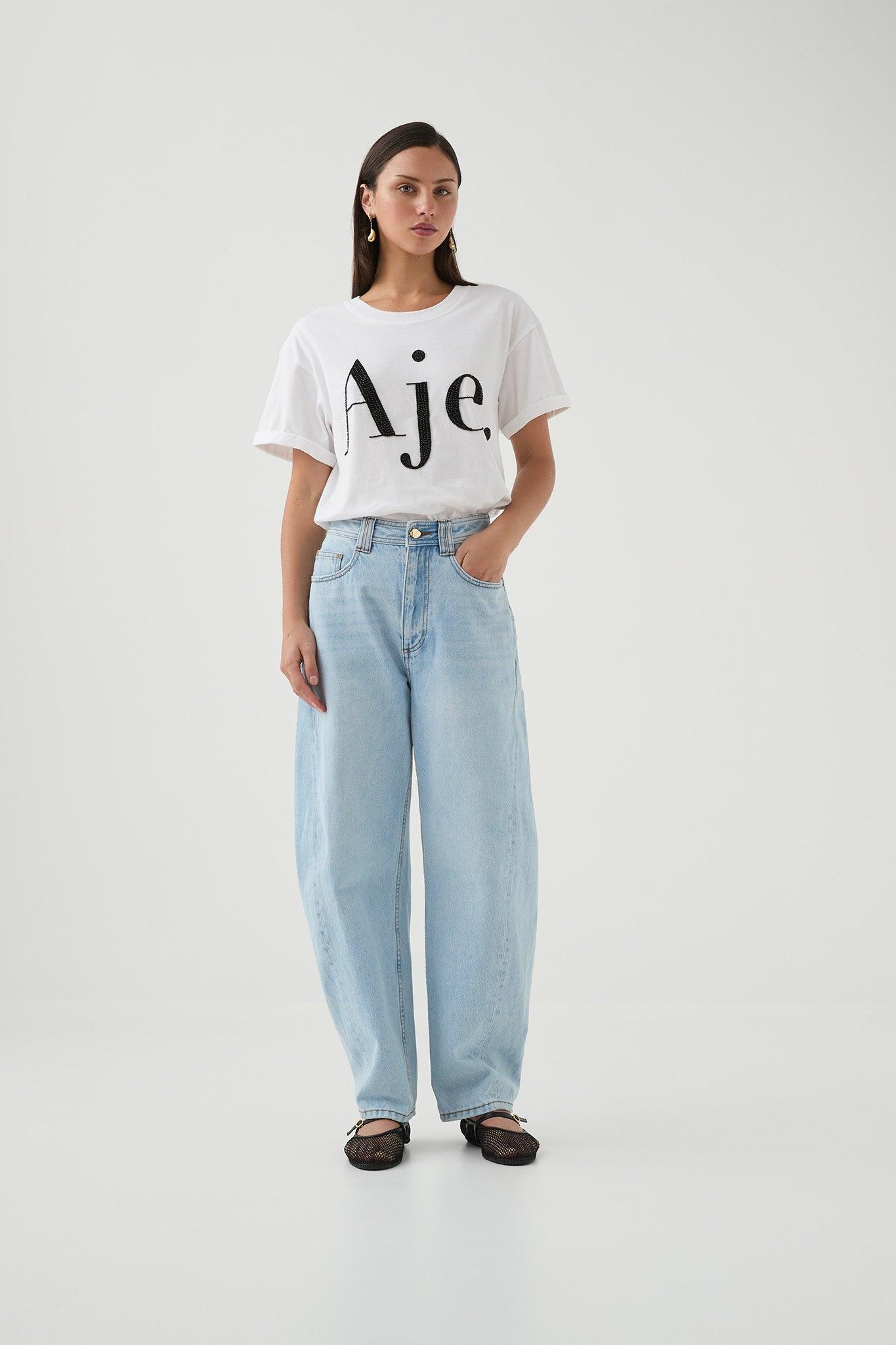 Beyond Embellished Logo Tee Product Image