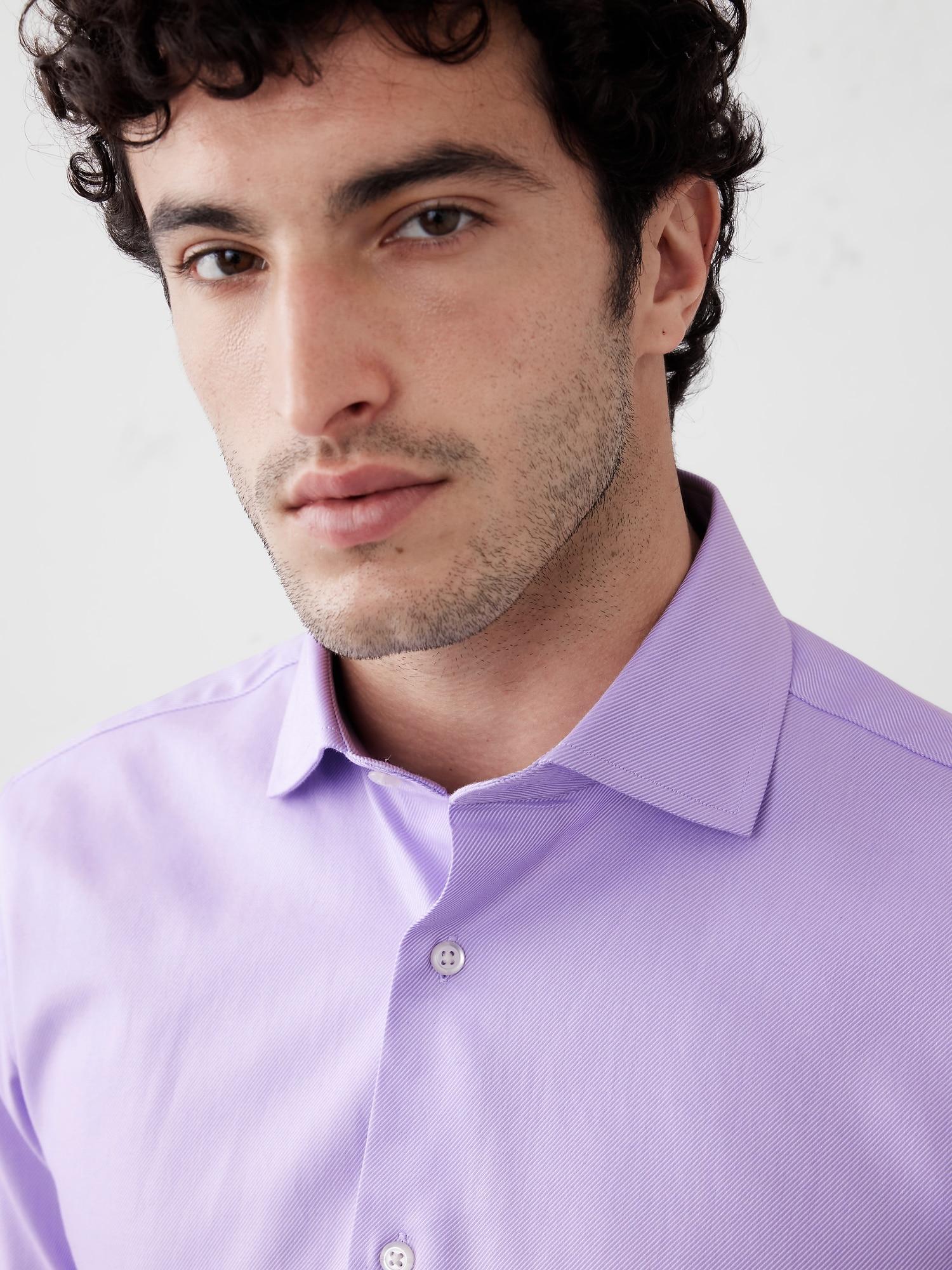 Slim Dobby Dress Shirt Product Image