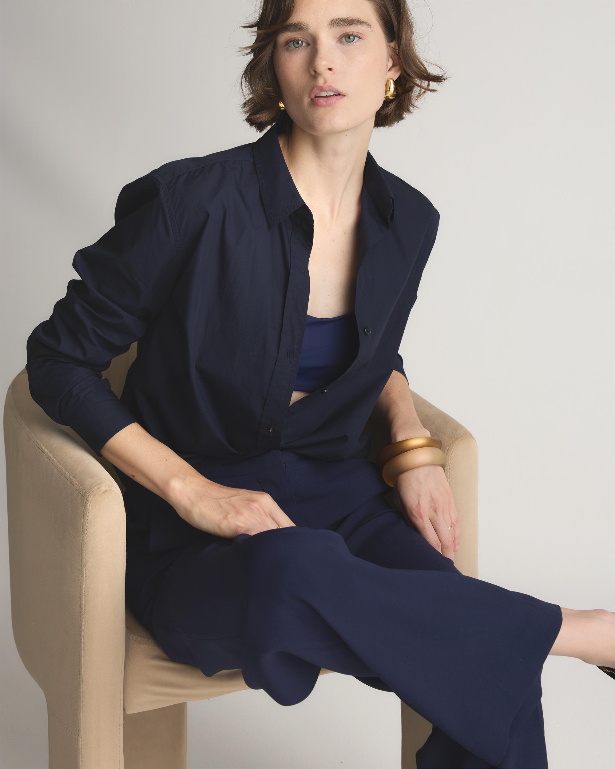 Quince | Women's Italian Wool Pleated Trouser Product Image