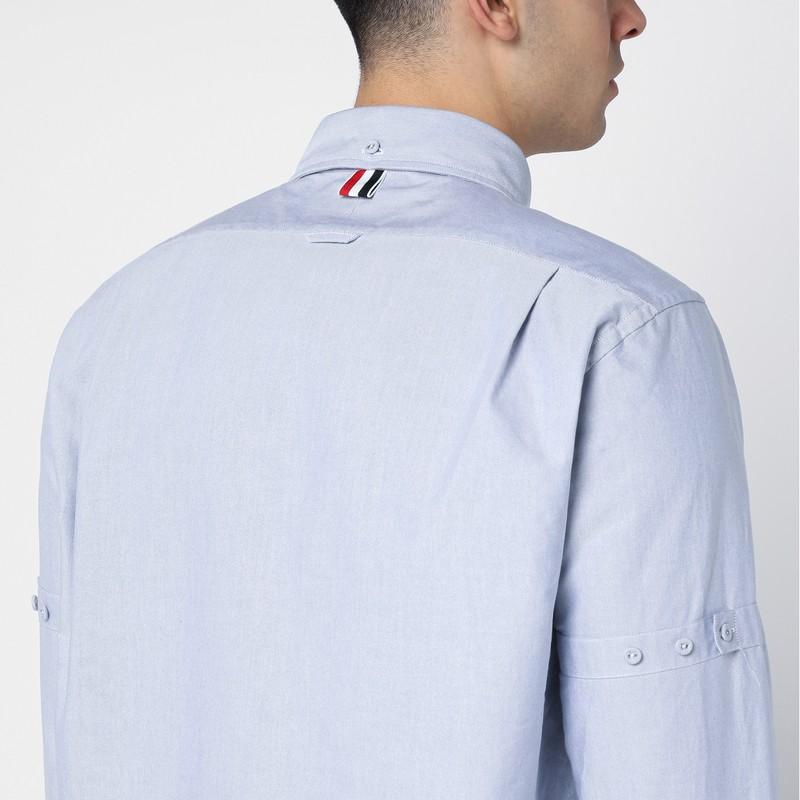 Thom Browne Men's Classic Fit Cotton Button-Down Shirt Product Image
