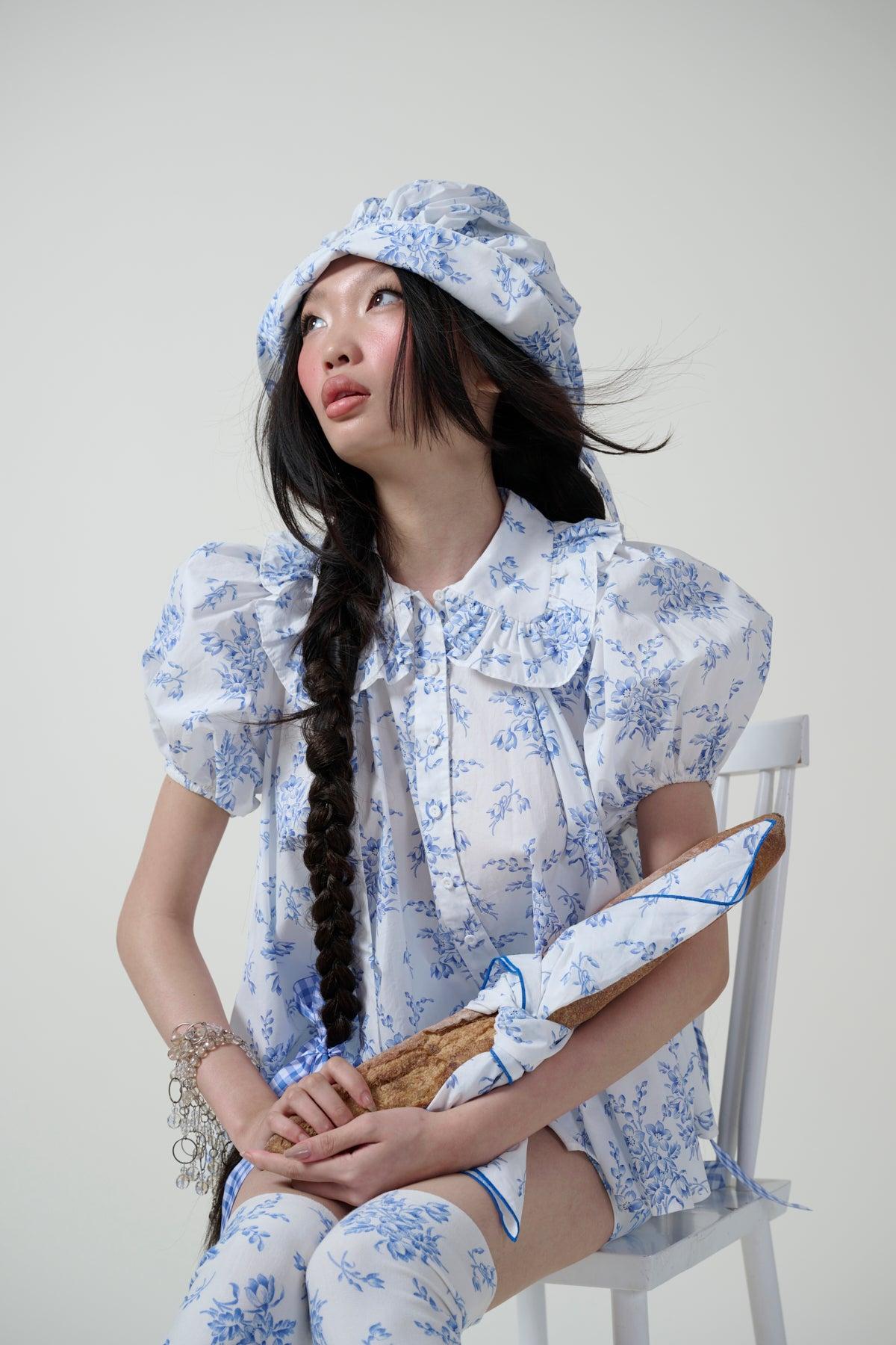 The Bed & Breakfast Cream Puff Blouse Product Image