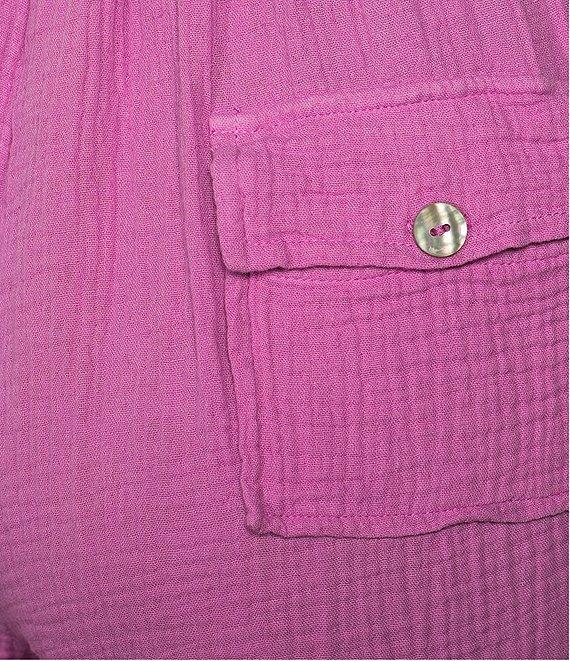 Bryn Walker Sasha Cotton Gauze Drawstring Pants Product Image