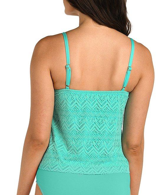 24th & Ocean Solid High Waist Swim Bottom Product Image