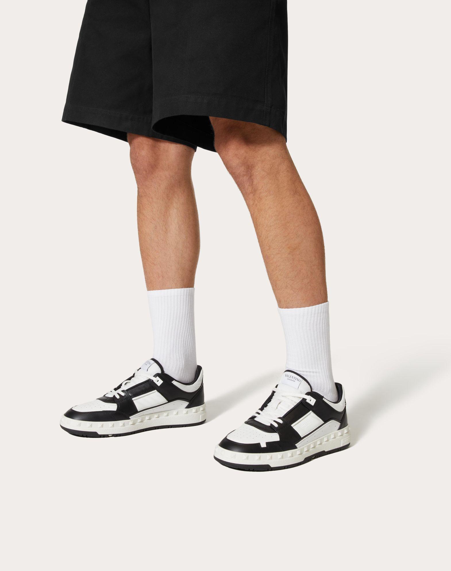 Freedots Low-Top Sneaker In Calfskin Product Image