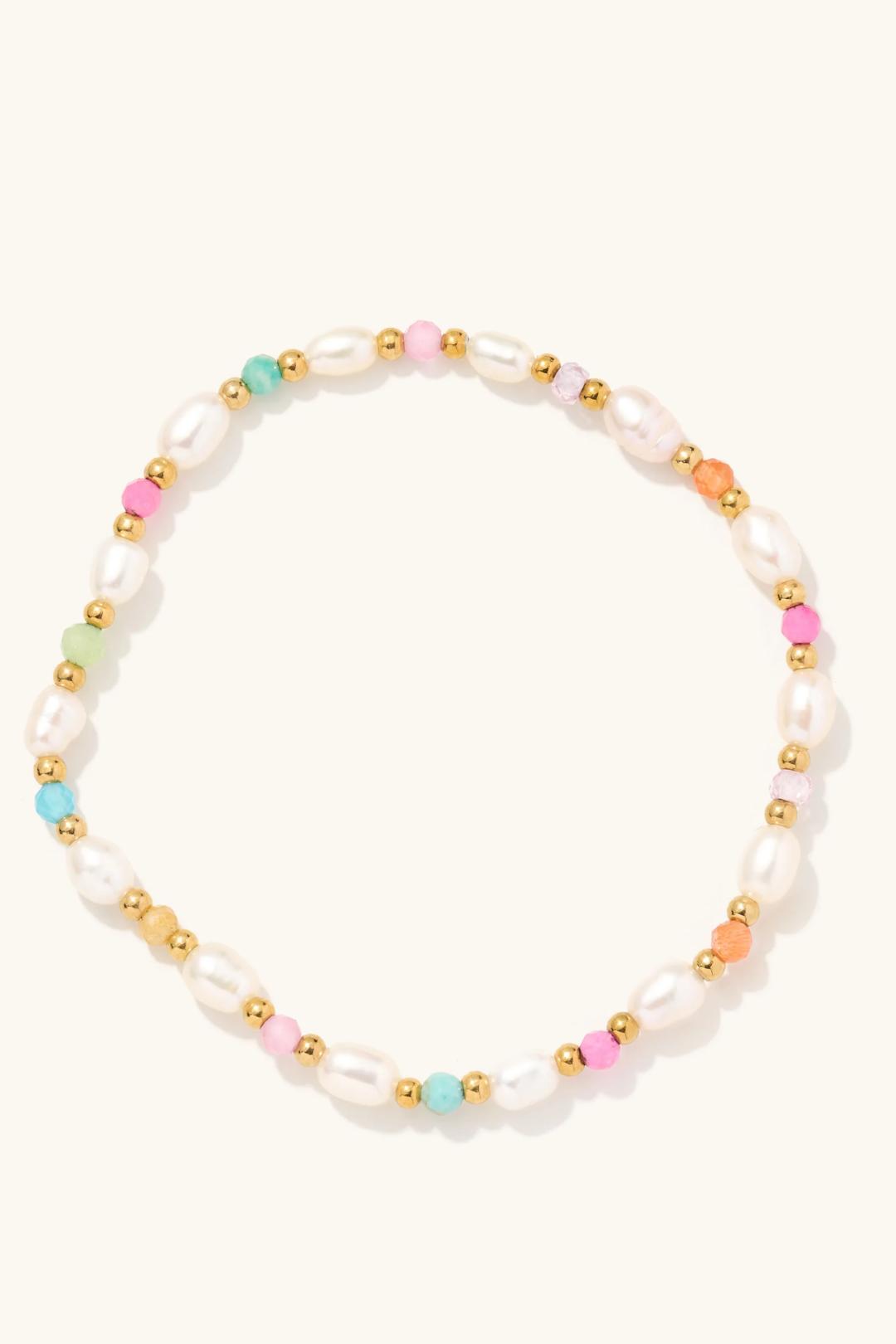 Colorful Pearl Bracelet Product Image