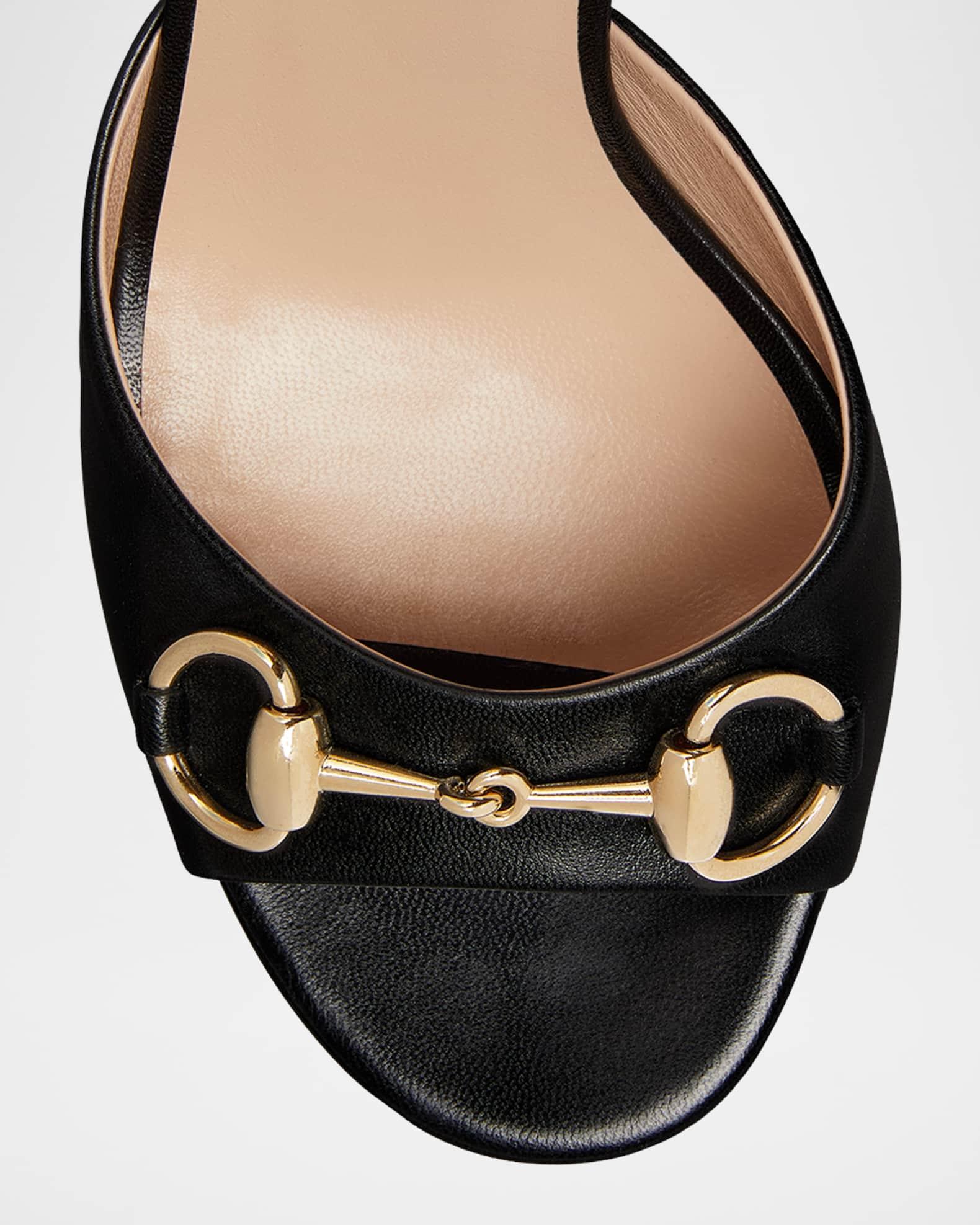 Leather Horsebit Platform Sandals Product Image