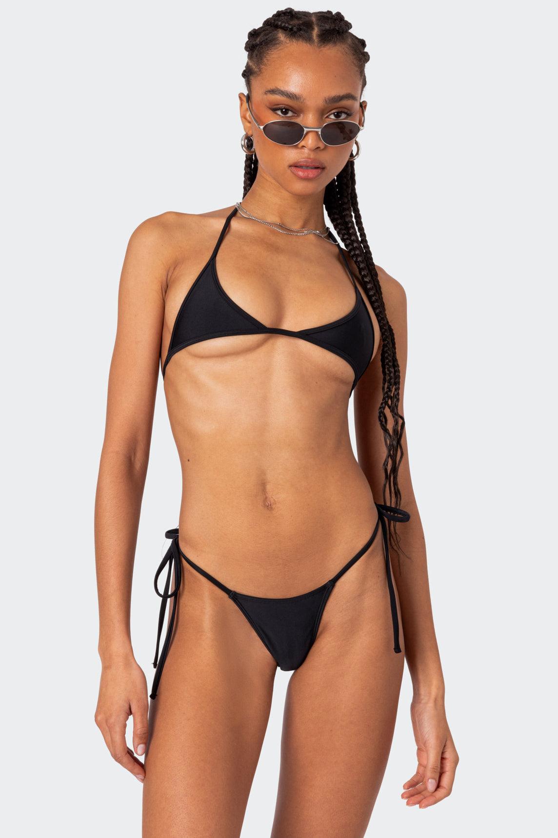 Elora Micro String Bikini Bottom Product Image
