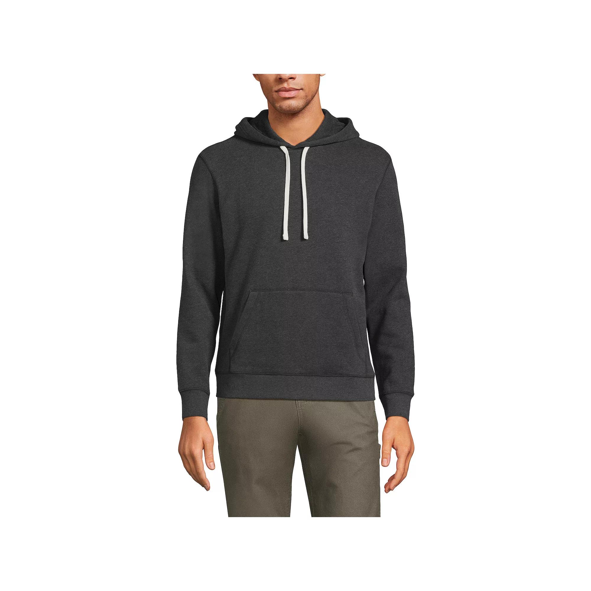 Men's Lands' End Serious Sweaters Pullover Hoodie,  Product Image