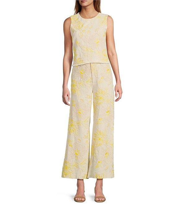 Antonio Melani Coordinating Kai Floral Soutache Sleeveless Blouse Product Image