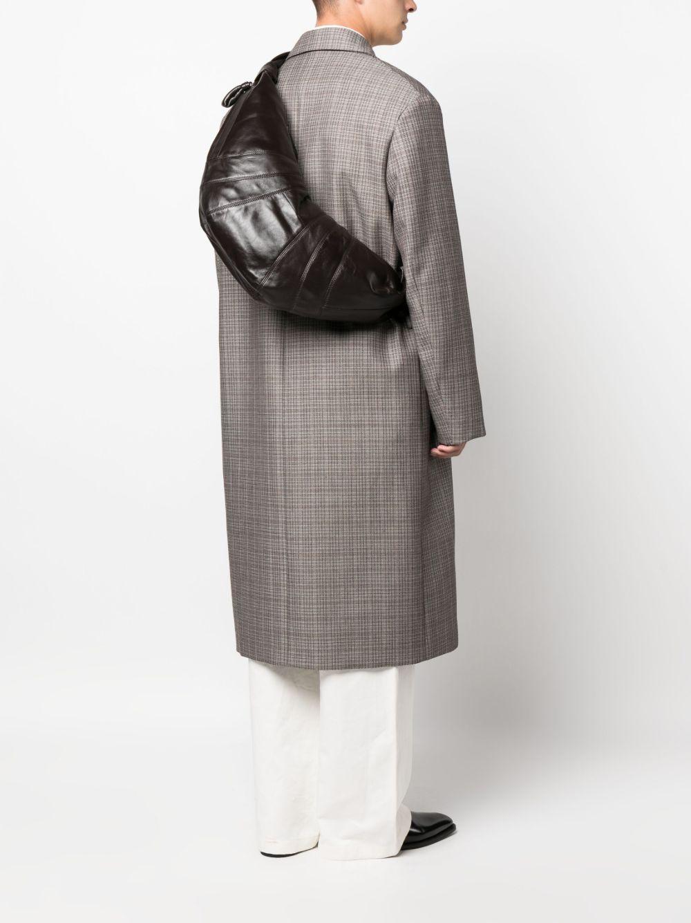 large Croissant leather shoulder bag Product Image