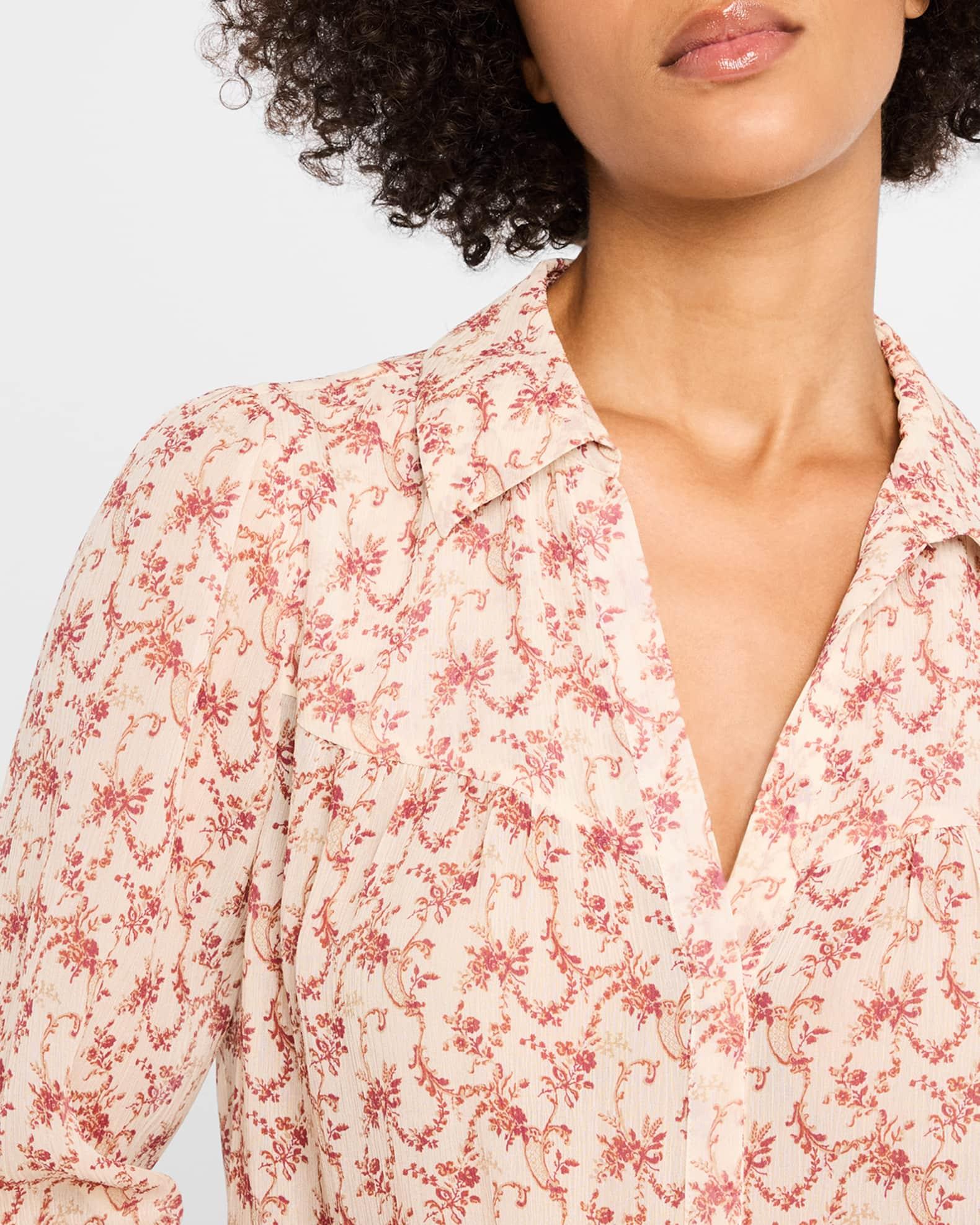 Gardener Floral Button Down Blouse Product Image