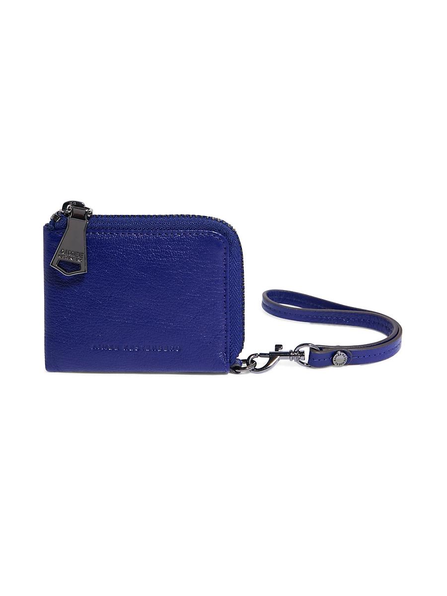 Womens Ava Leather Wristlet Wallet Product Image
