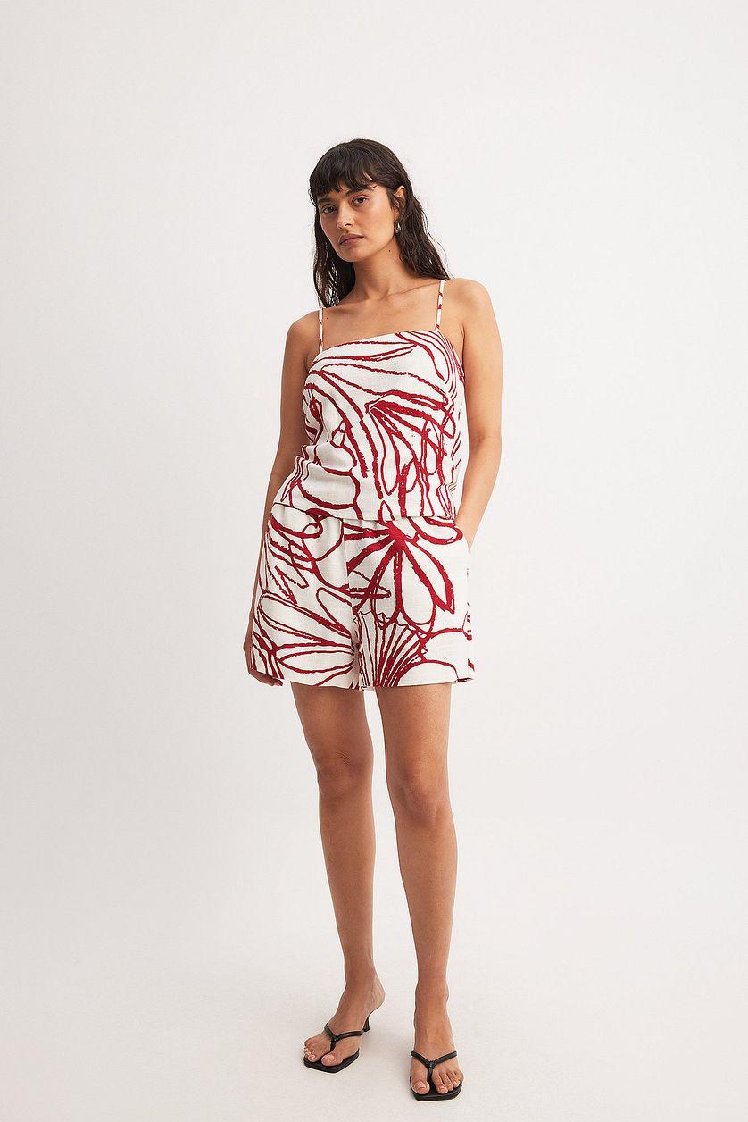 Linen Blend Shorts Product Image