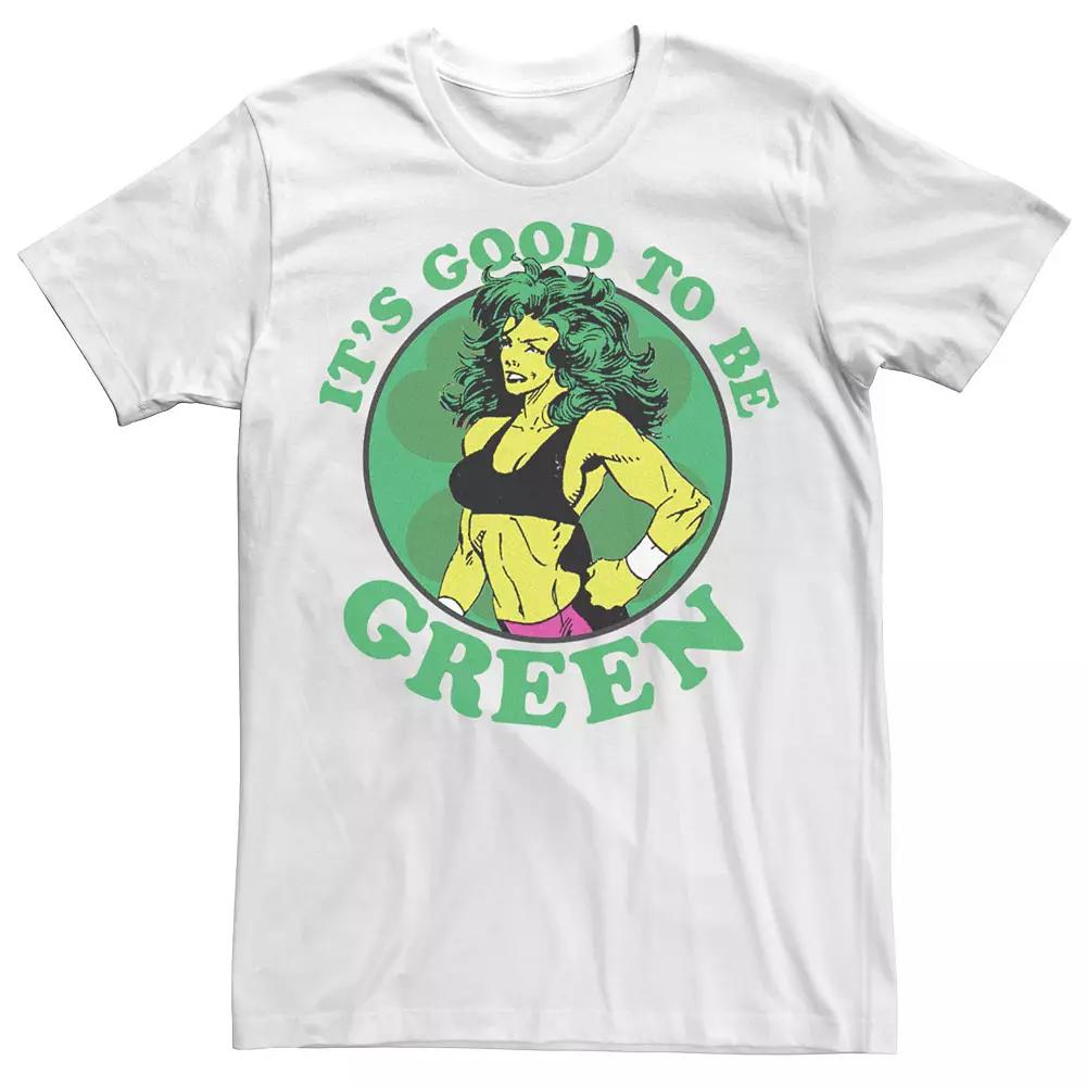 Men's Marvel St. Patrick's Day She-Hulk It's Good To Be Green Tee,  Product Image