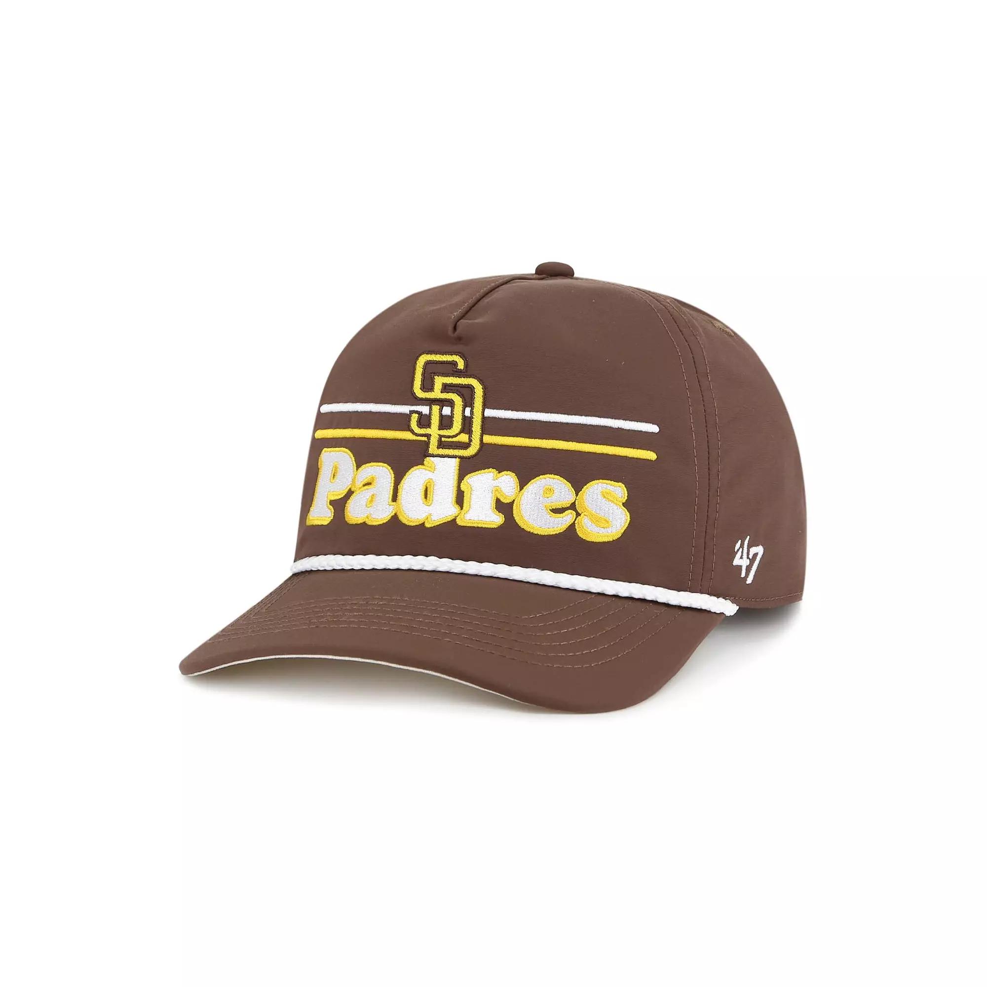 Men's '47 Brown San Diego Padres Campscape Hitch Adjustable Hat Product Image