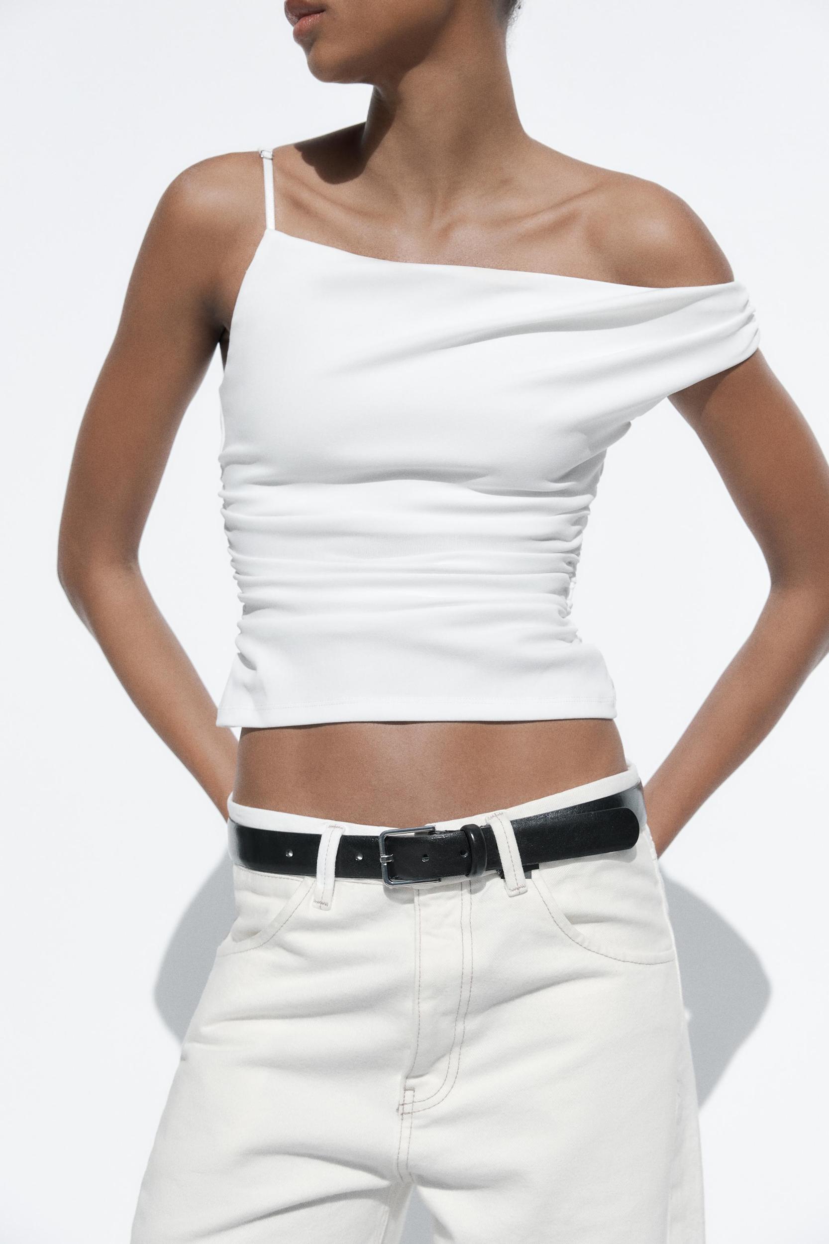 RUCHED ASYMMETRIC TOP Product Image