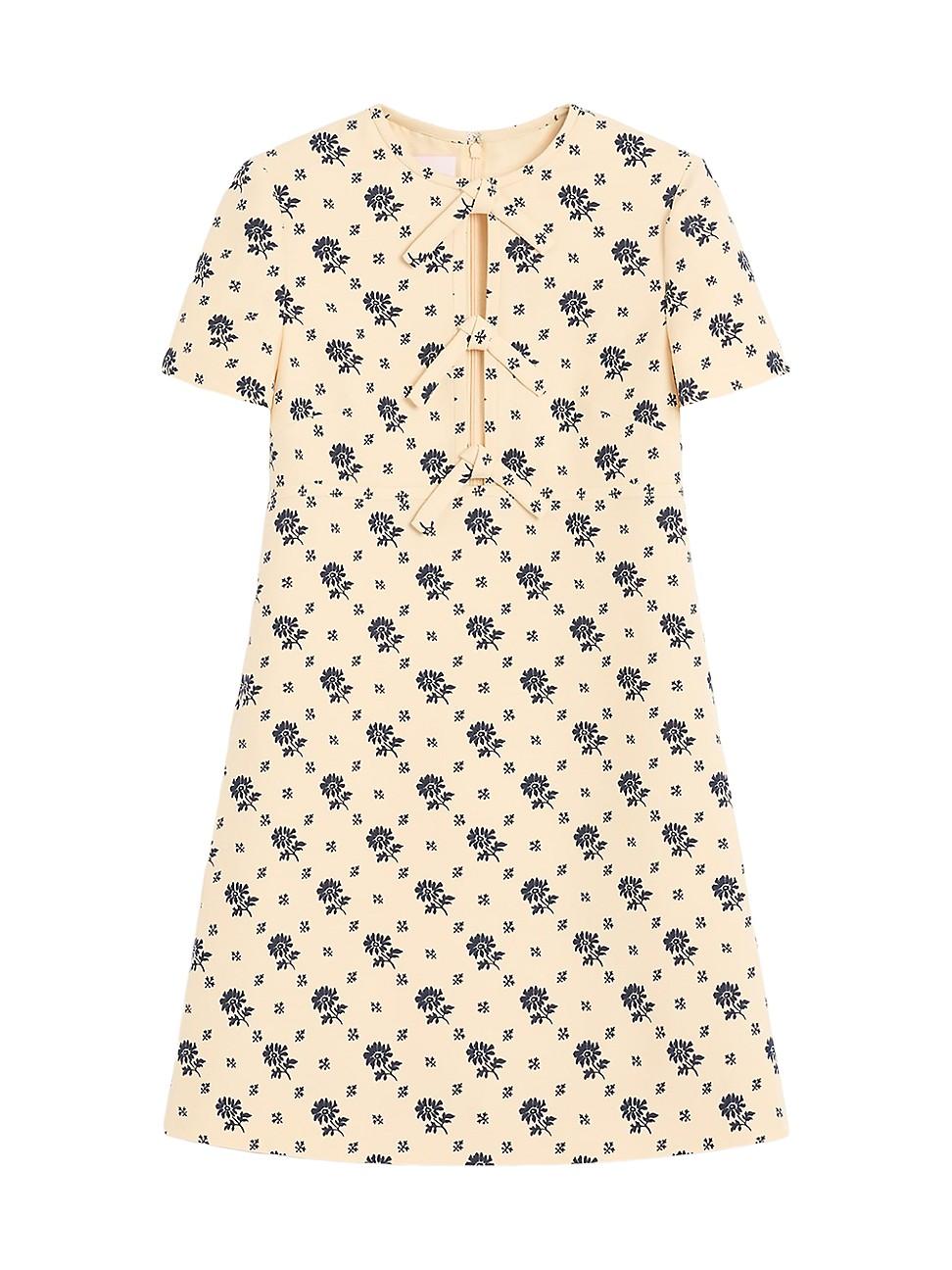 Womens Short Dress in Crepe Couture Product Image