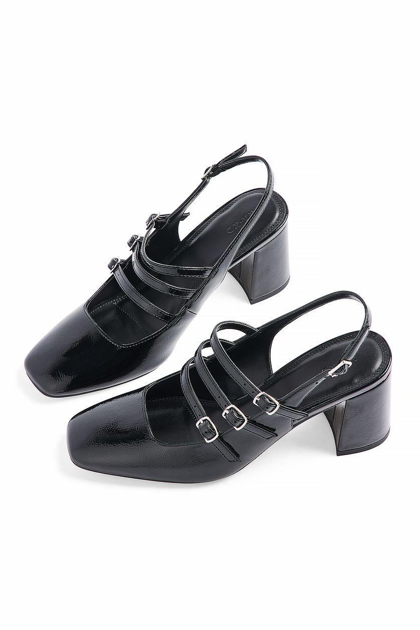 Strap Detail Mary Jane Pumps Product Image