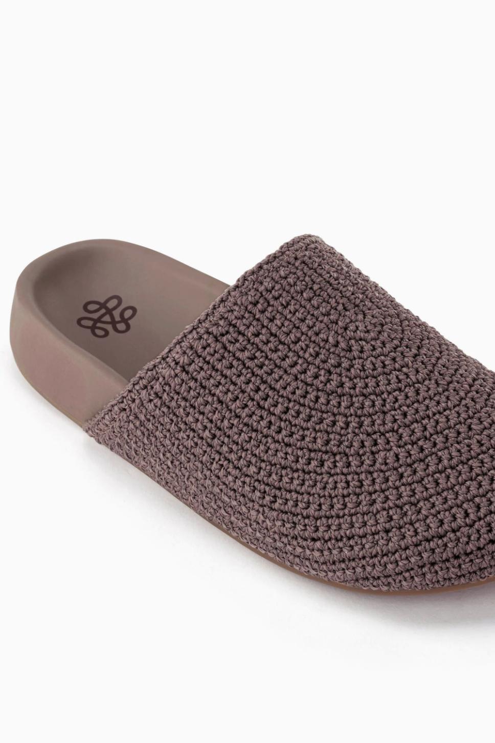 Bolinas Crocheted Clogs - Mushroom Product Image