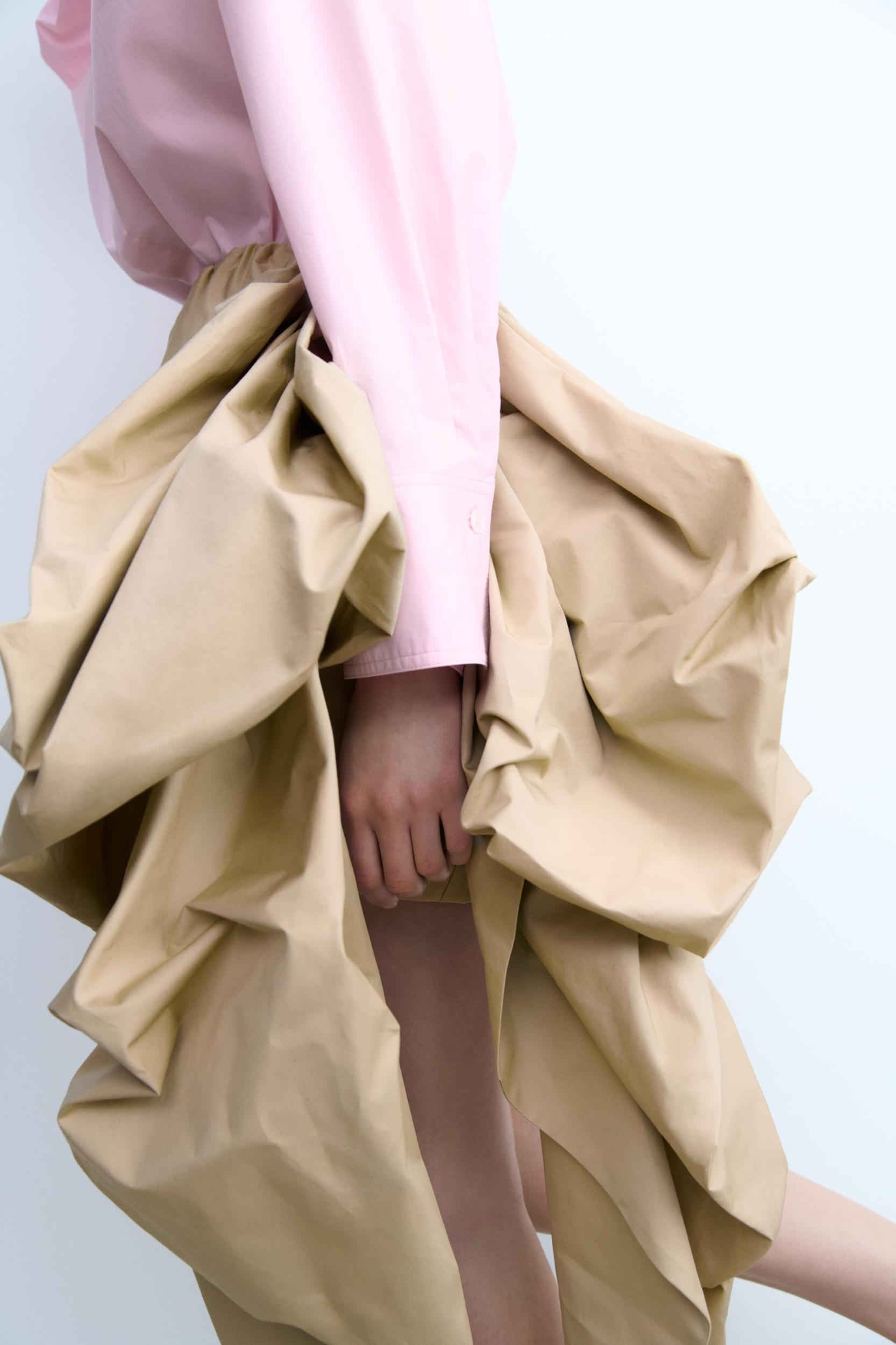 ZW COLLECTION MINI BALLOON SKIRT WITH BOW Product Image