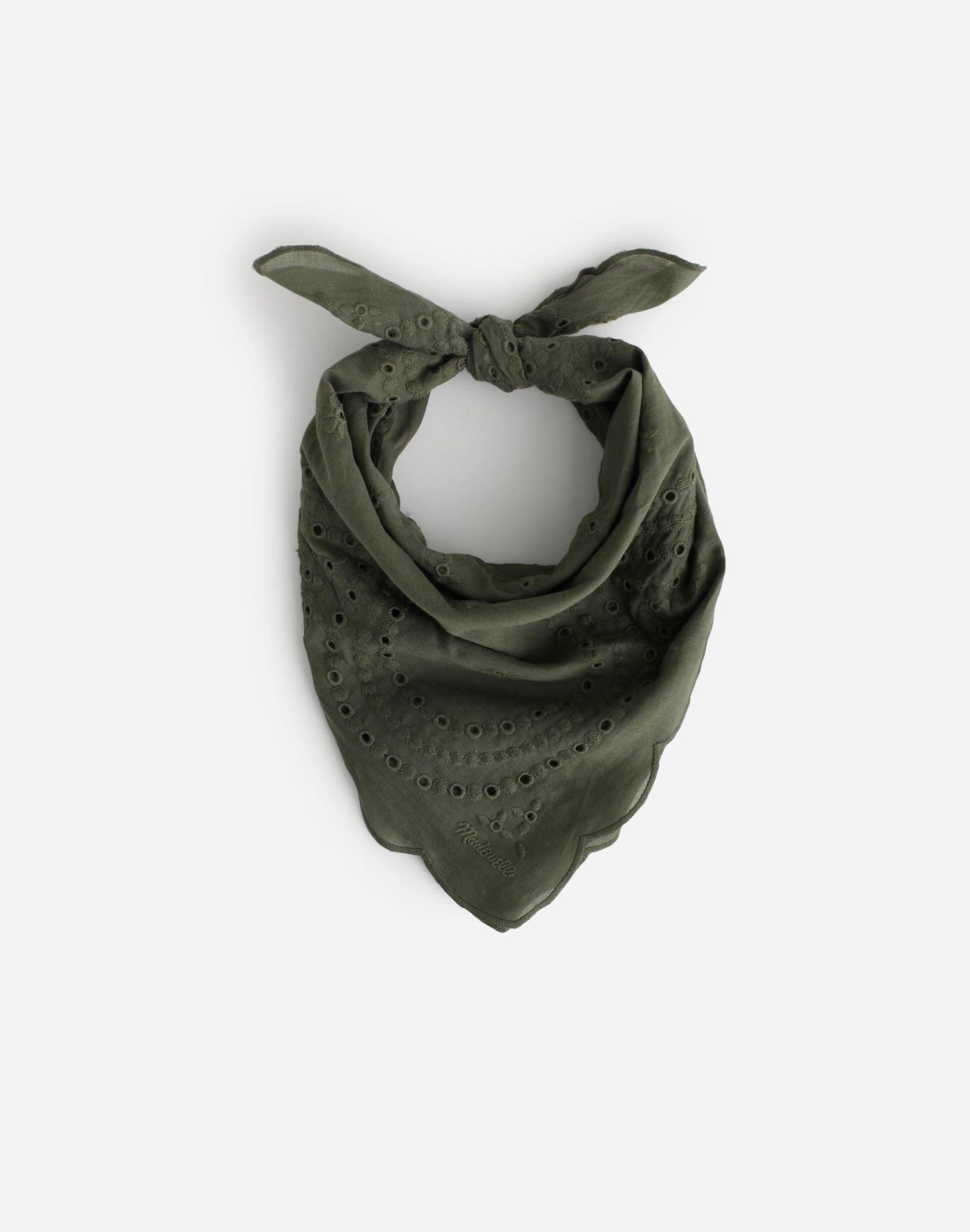 Organic Cotton Eyelet Bandana Product Image