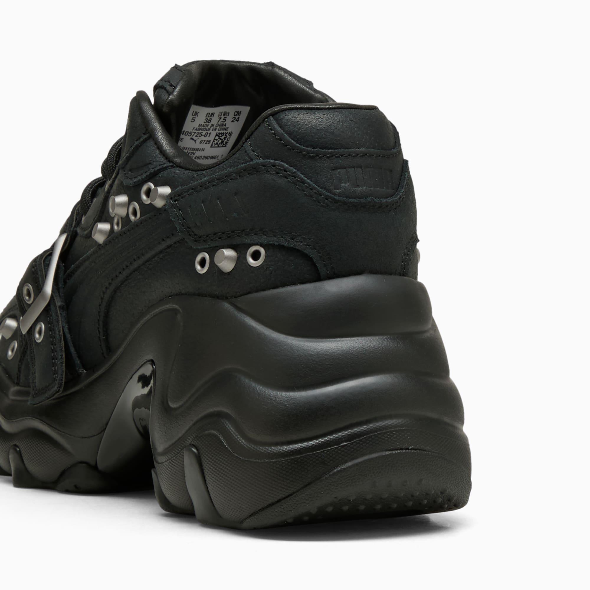 Pulsar Wedge Black Claw Women's Wedge Platform Sneakers Product Image