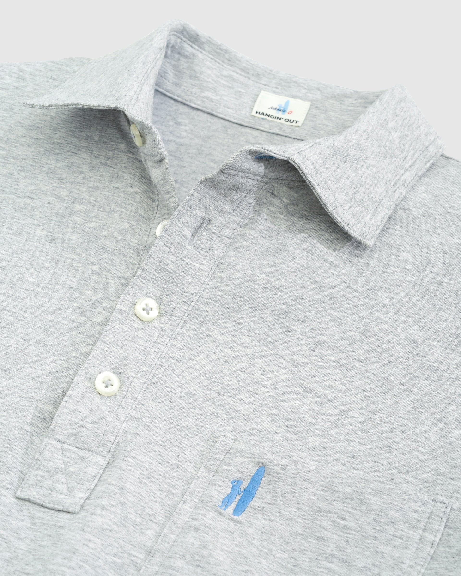 GS- TEST -  Heathered Original Polo Product Image
