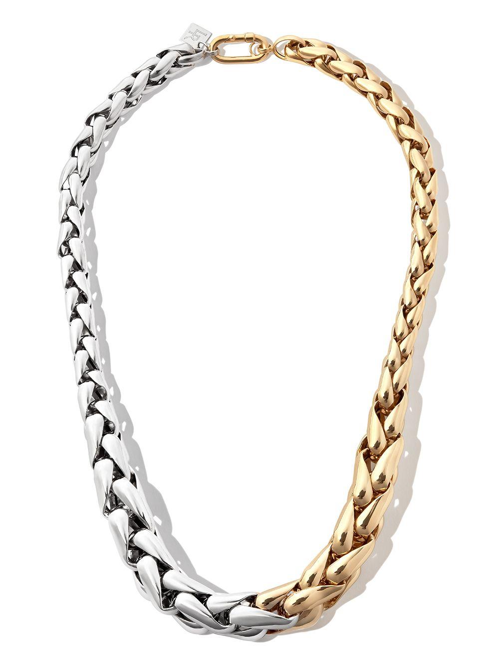 14kt yellow and white gold necklace Product Image
