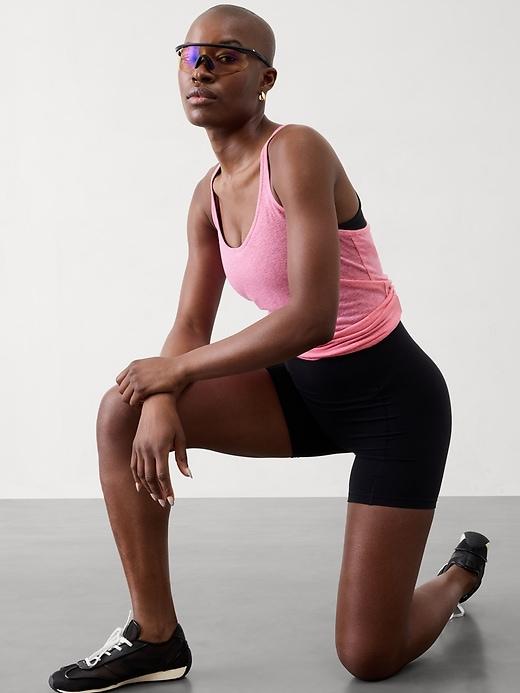 Getaway Linen Blend Tank Product Image