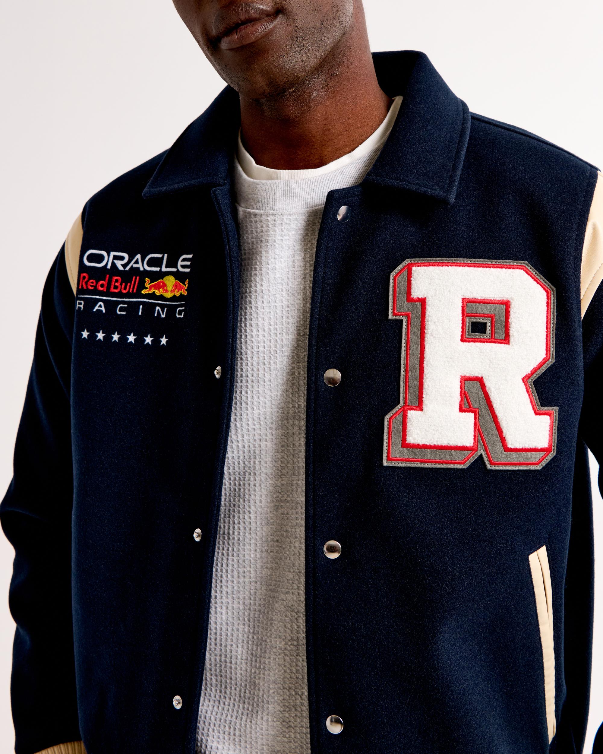 Oracle Red Bull Racing Varsity Bomber Jacket Product Image