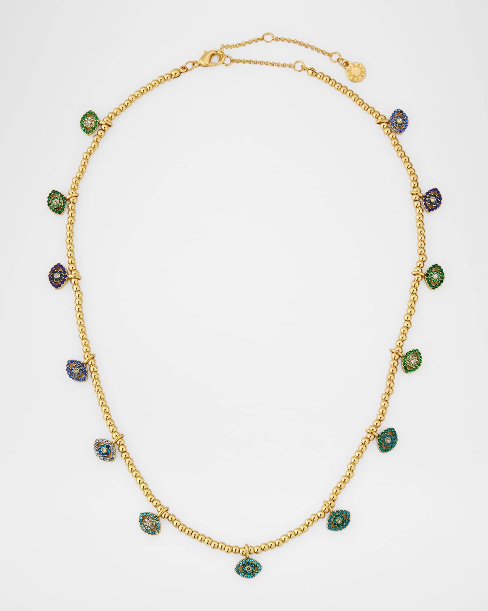 Evil Eye Pisa Bead Necklace Product Image