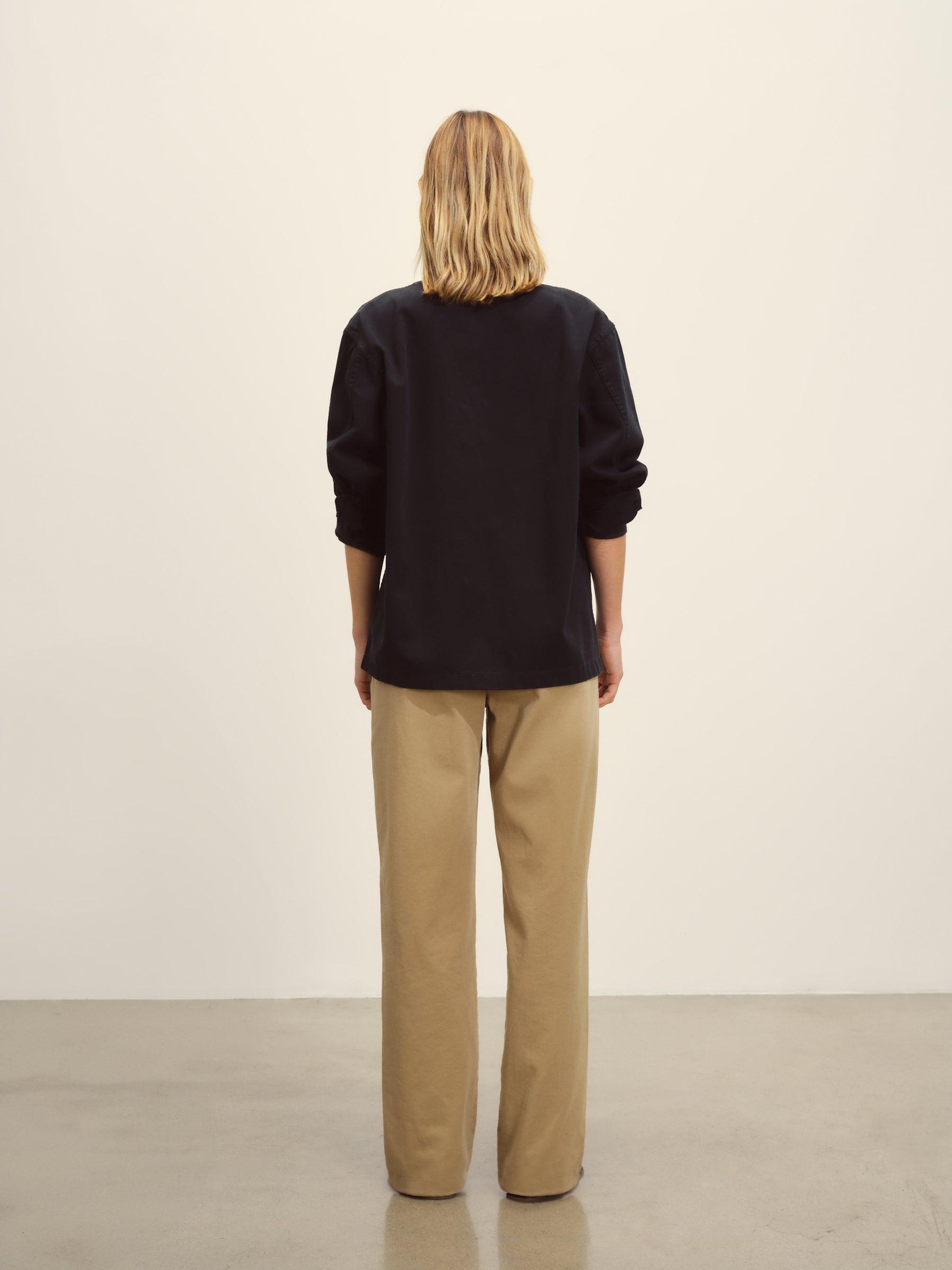 Black Baja Twill Field Shirt Product Image