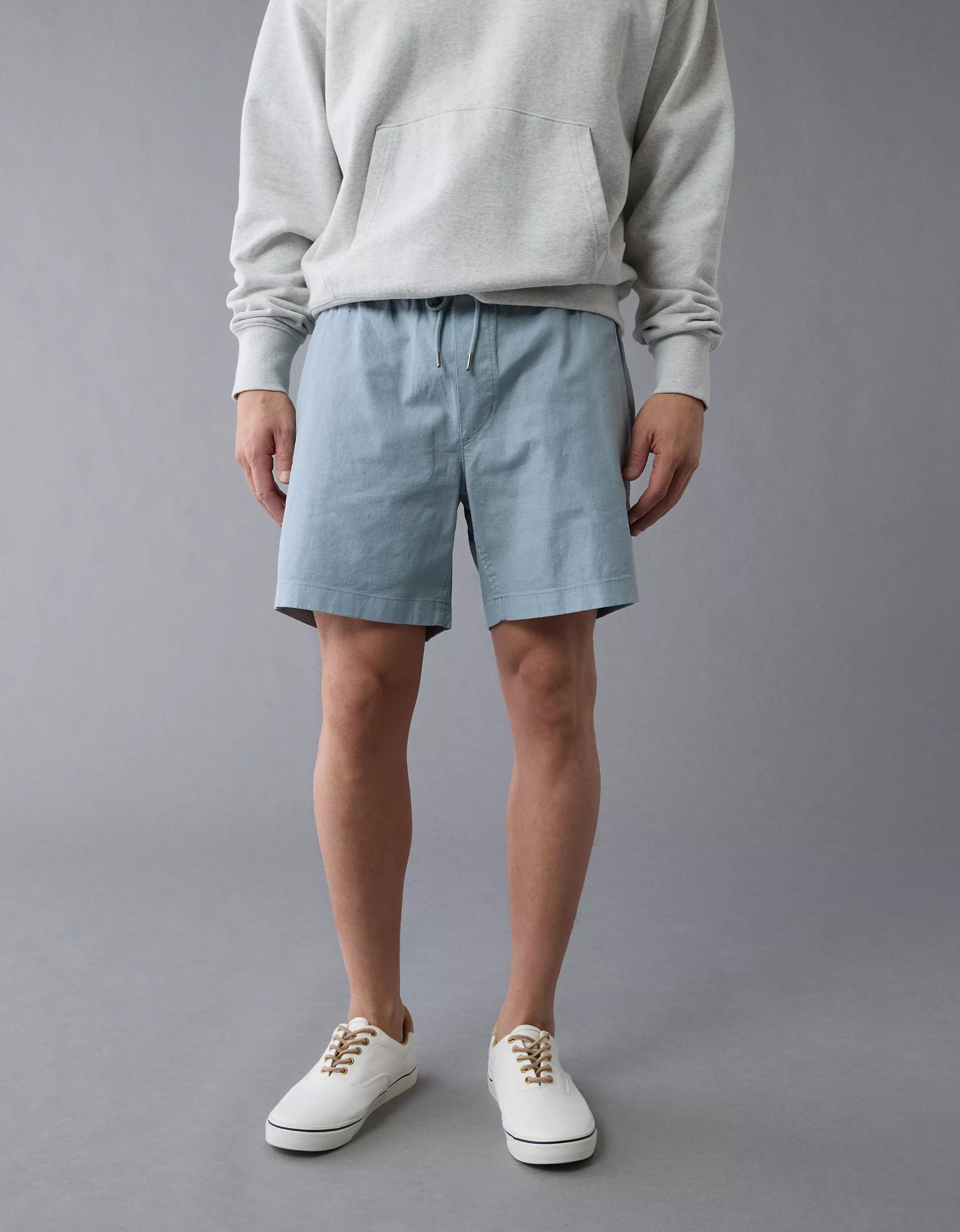 AE 7" Flex Linen-Blend Trekker Short Product Image
