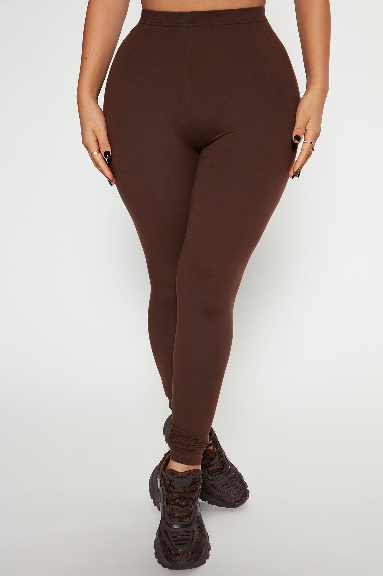 Almost Every Day Leggings - Chocolate Product Image
