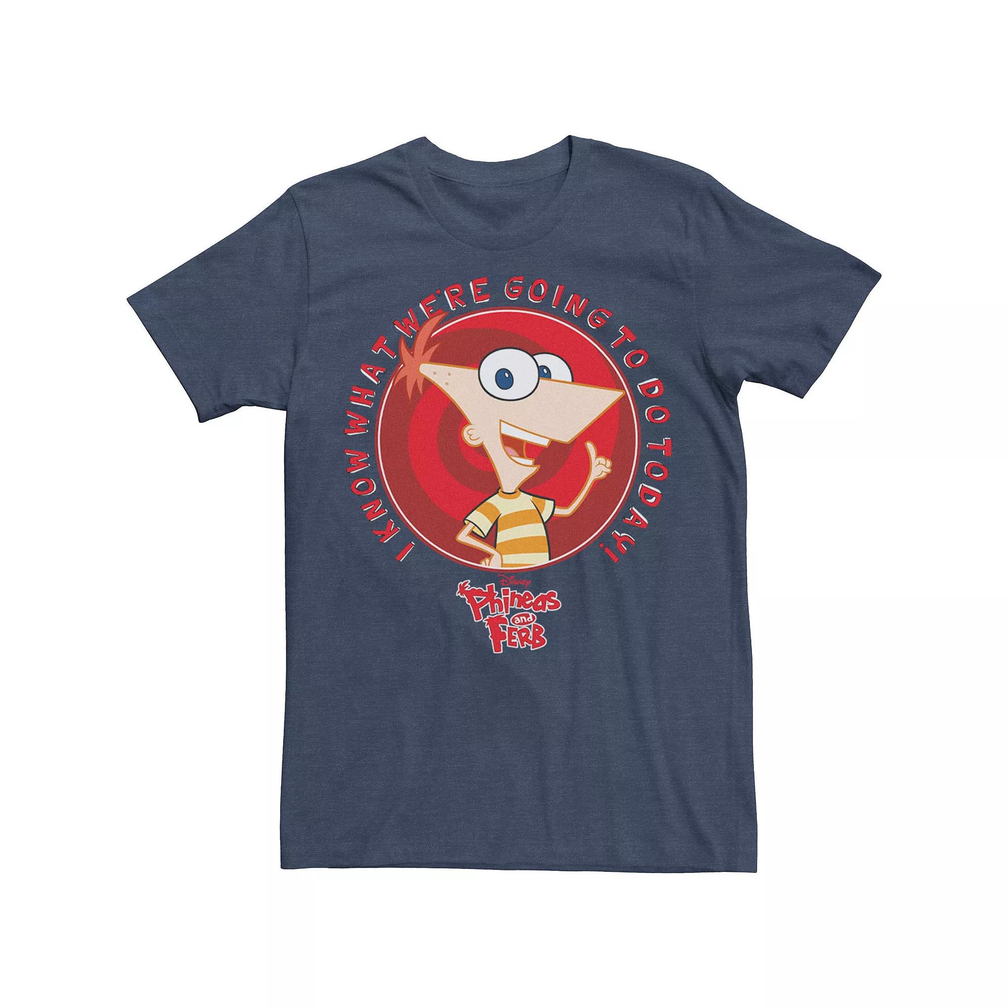 Disney's Phineas And Ferb Men's Phineas Do Today Tee,  Product Image