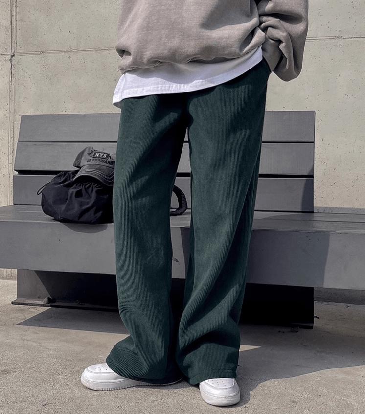 RT No. 11970 CORDUROY STRAIGHT PANTS Product Image